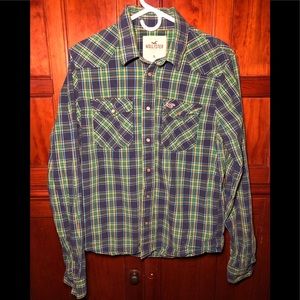 Hollister Long Sleeve Button Down